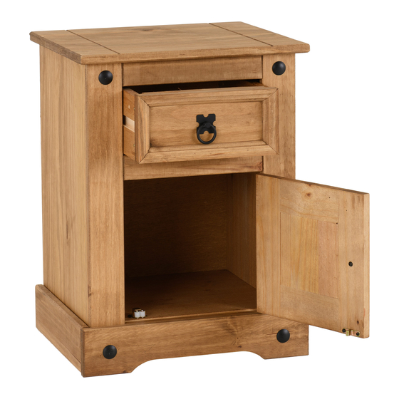 Seconique Corona Petite Bedside Assembly Instructions