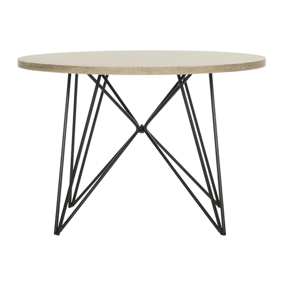 Safavieh Furniture Vida FOX4262 Assembly