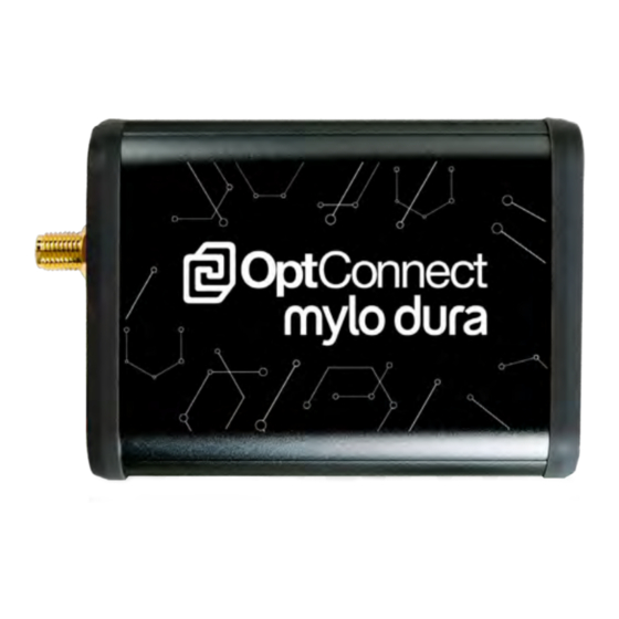 OptConnect mylo dura Quick Start Manual