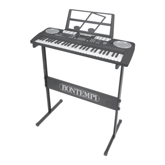 Bontempi iMusic 16 5425 Owner's Manual