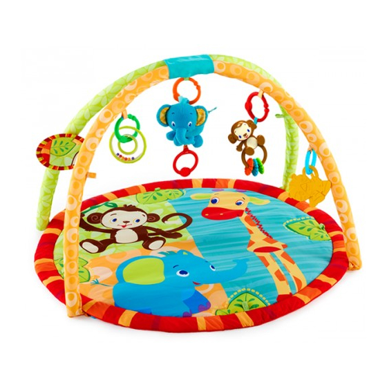 Bright Starts Jammin' Jungle Activity Gym Manual