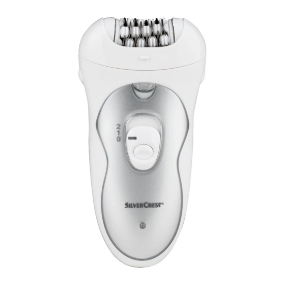 User Manuals: Silvercrest 331147 1907 Epilator