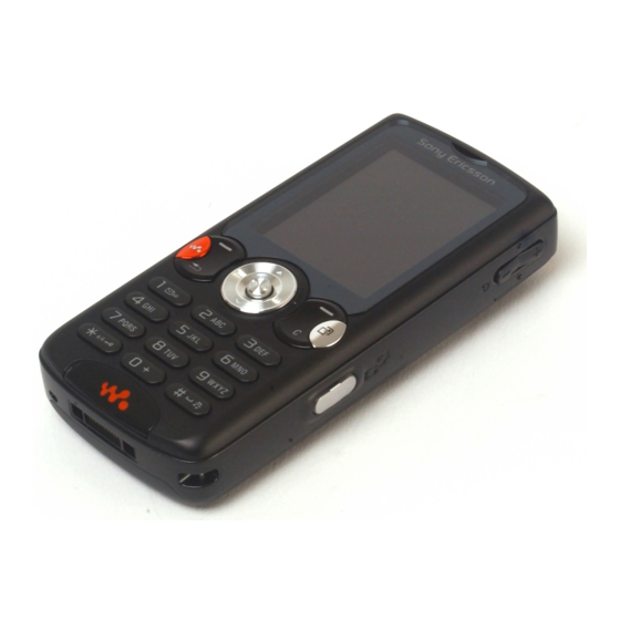 Sony Ericsson W810i User Manual