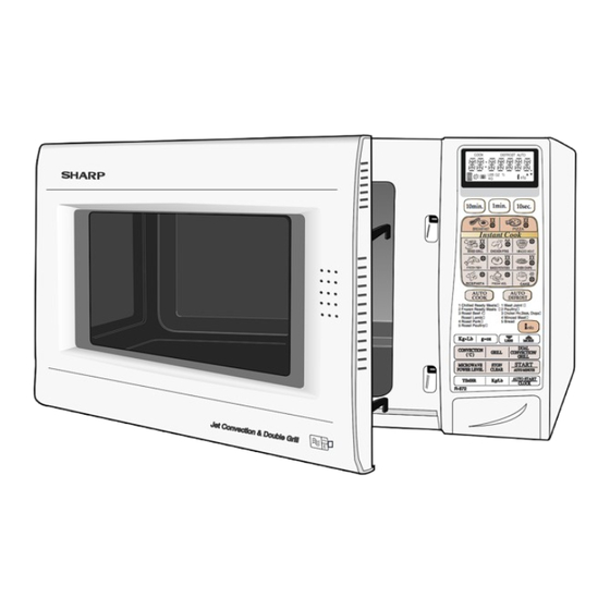 Sharp R-872M Quick Start Manual