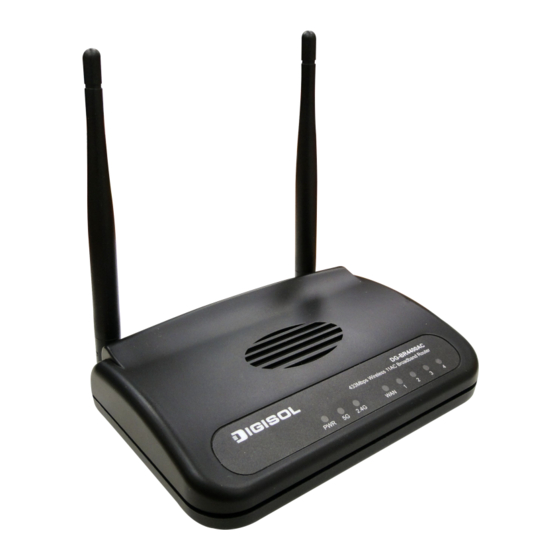 Digisol DG-BR4400AC User Manual
