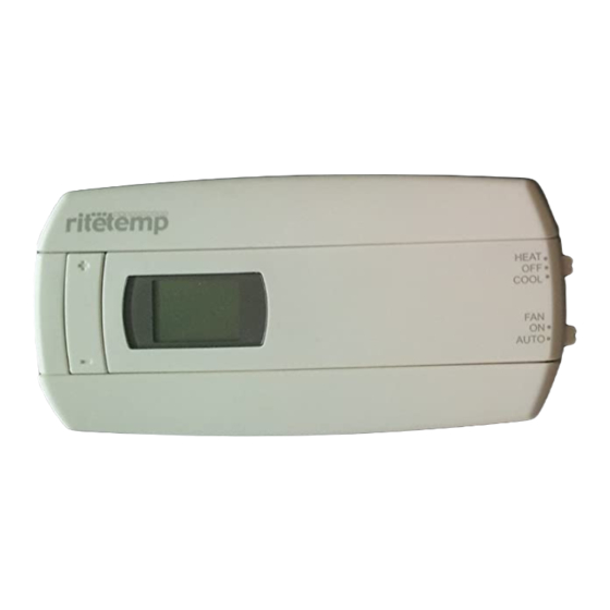 RITETEMP 6020 OPERATION MANUAL Pdf Download | ManualsLib