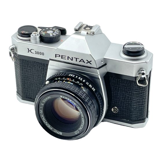 PENTAX K1000 MANUAL Pdf Download ManualsLib