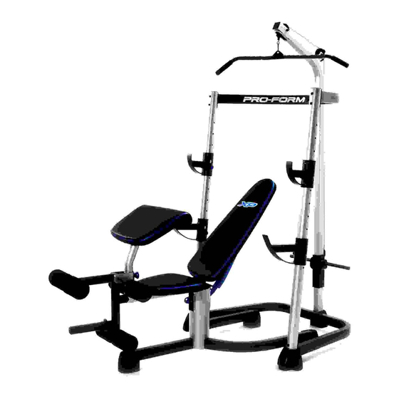 Curl Post PROFORM XP 300 Weight Bench 