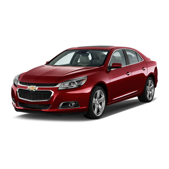 Chevrolet Malibu Owners Manual