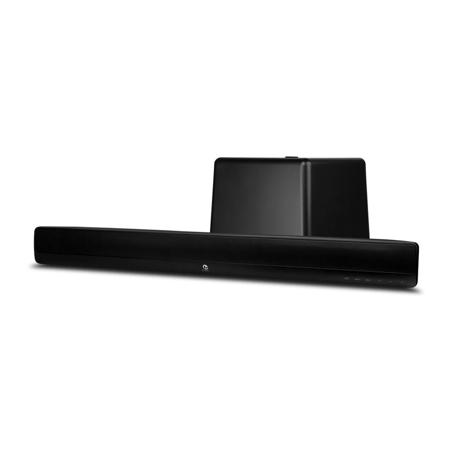 Boston soundbar and store subwoofer