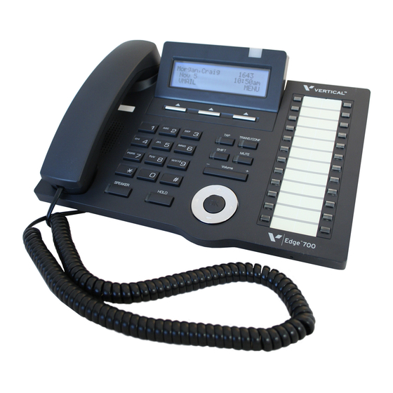 Vertical Edge 100 VW-E100-24 24 Button Digital Display Office Phone Speakerphone 
