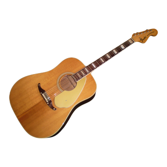 FENDER KINGMAN USER MANUAL Pdf Download ManualsLib