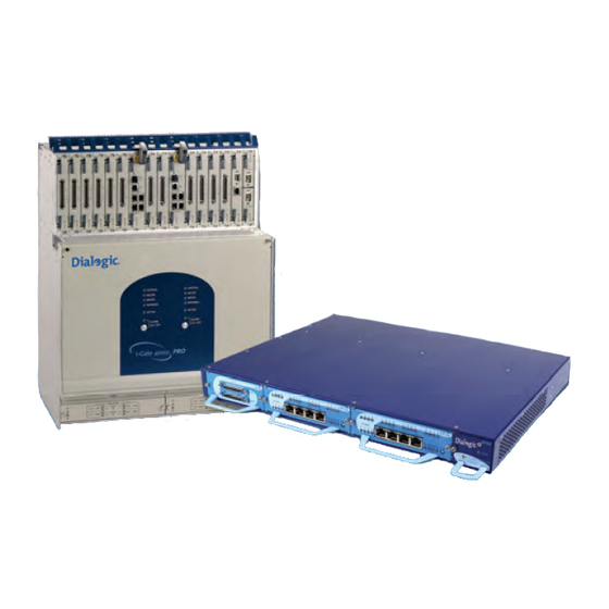 DIALOGIC I-GATE 4000 DATASHEET Pdf Download | ManualsLib