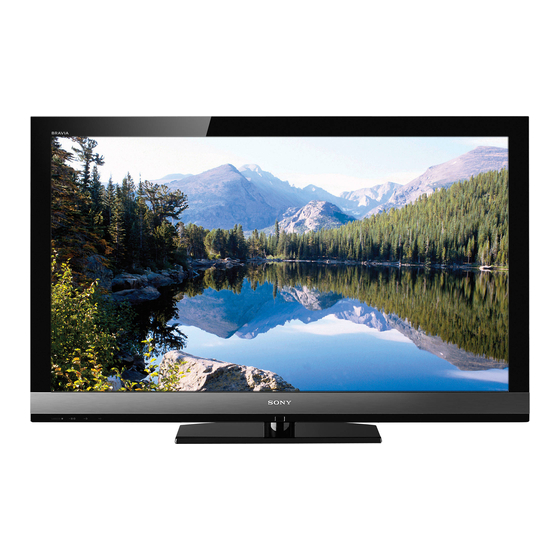 SONY BRAVIA KDL-32EX700 FEATURES & SPECIFICATIONS Pdf Download