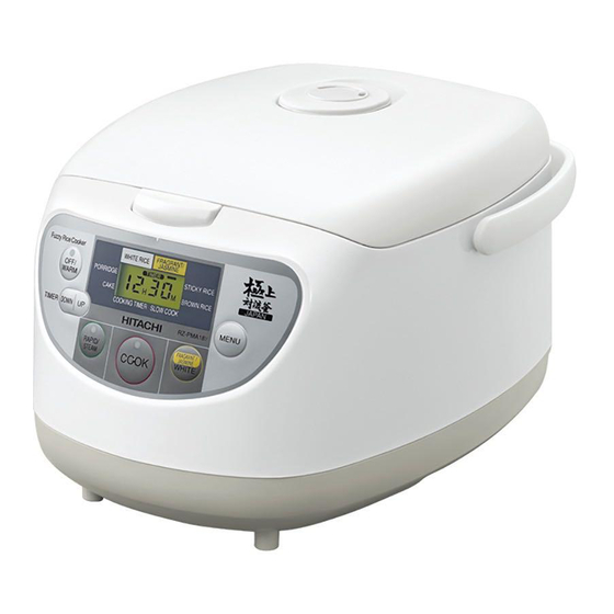 hitachi fuzzy rice cooker