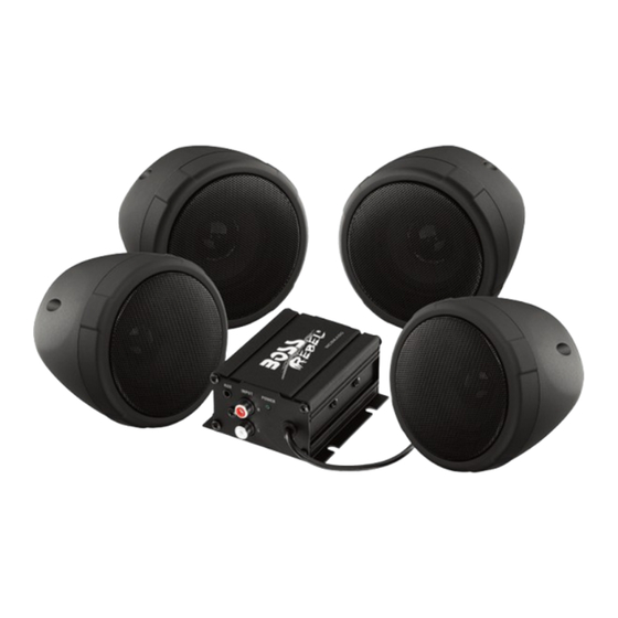 Boss Audio Systems MCBK450 User Manual