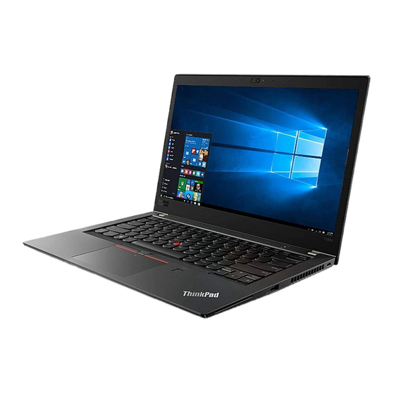 ThinkPad T480s Manuals