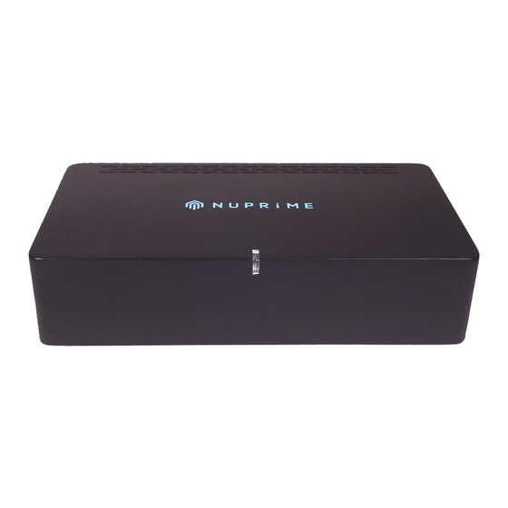 NuPrime WR100 Instruction Manual