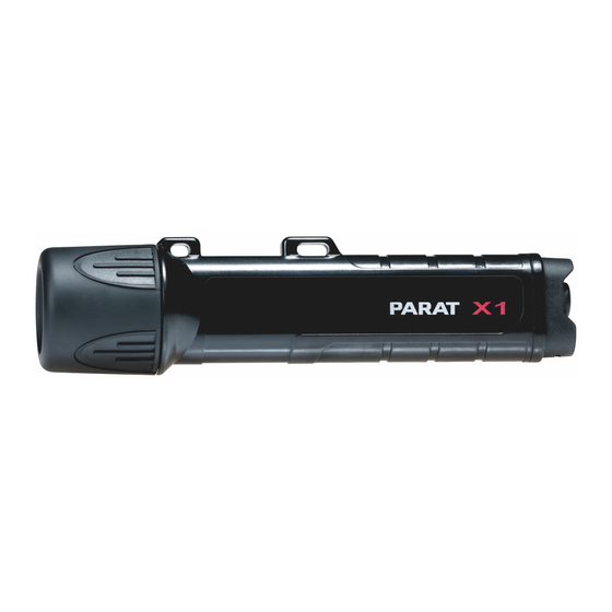 Parat X-TREME X1 Quick Start Manual