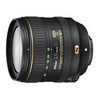 Nikon NIKKOR AF-S DX 16-80mm f/2.8-4E ED VR User Manual