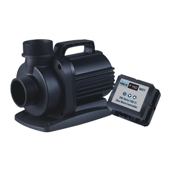 aquaforte DM-VARIO 10000SWIFI Pond Pump Manuals