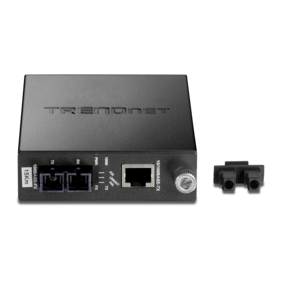 TRENDnet TFC-110S15i Specifications