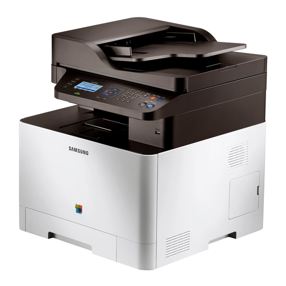 Samsung CLX-330 Series Manuals