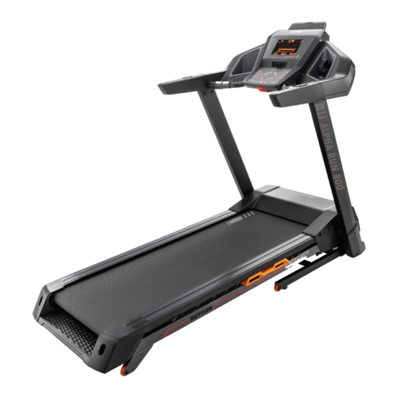 Kettler ALPHA RUN 600 Assembly Instructions Manual