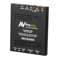 AVPro Edge AC-EX70-UHD-KIT User Manual