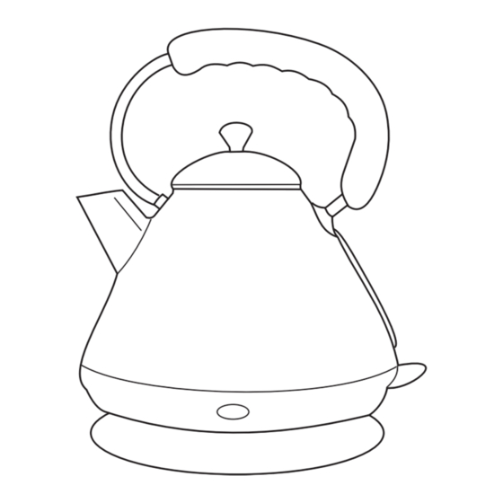 Morphy Richards BRUSHED STEEL TRADITIONAL KETTLE Manual