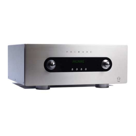 Primare SP32 User Manual