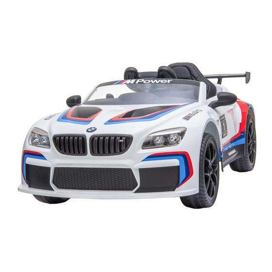 KID MOTORZ BMW M6 GT3 Series Owner's Manual