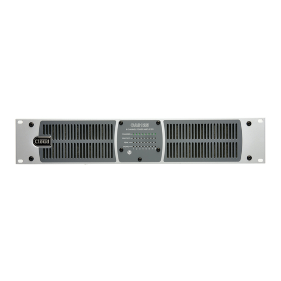 Cloud CA Series Installation And User Manual