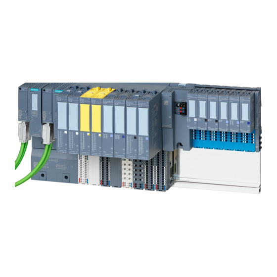 Siemens SIMATIC ET 200SP HA System Manual