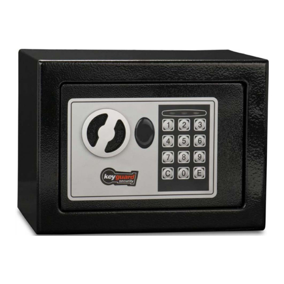 Burton Safes KEYGUARD ELECTRONIC SIZE 1 User Instructions