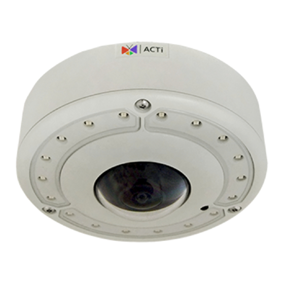 ACTi B74 Hardware Manual