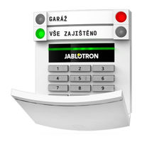 Jablotron JA-113E Quick Start Manual