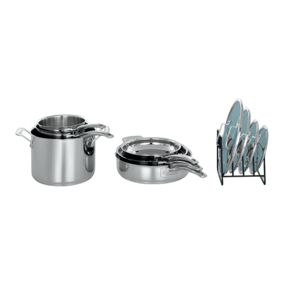 Cuisinart SMART NEST 11-PC Nesting Cookware Set Use And Care Manual