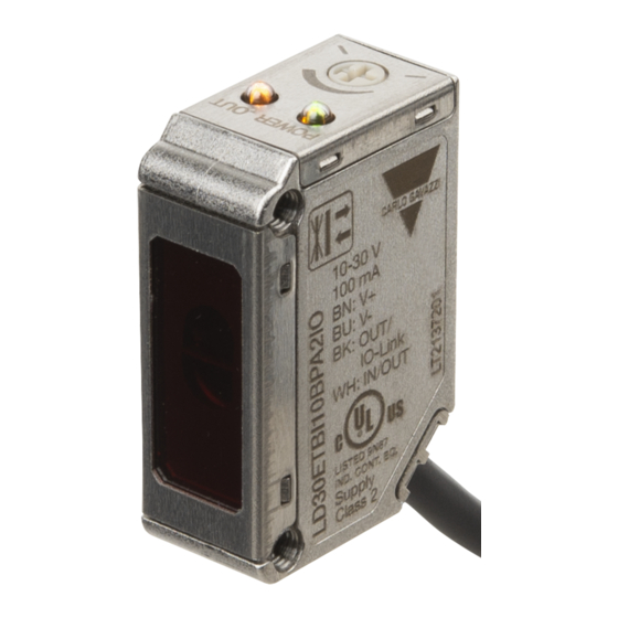 CARLO GAVAZZI LD30 BI10BP IO Series Manual