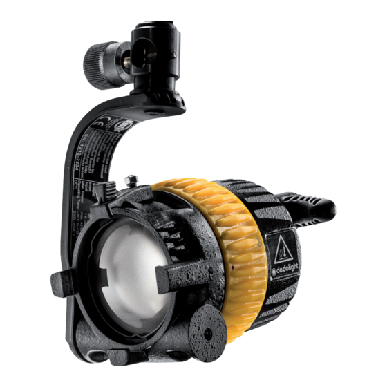 dedolight DLED 4 Series LED Light Head Manuals