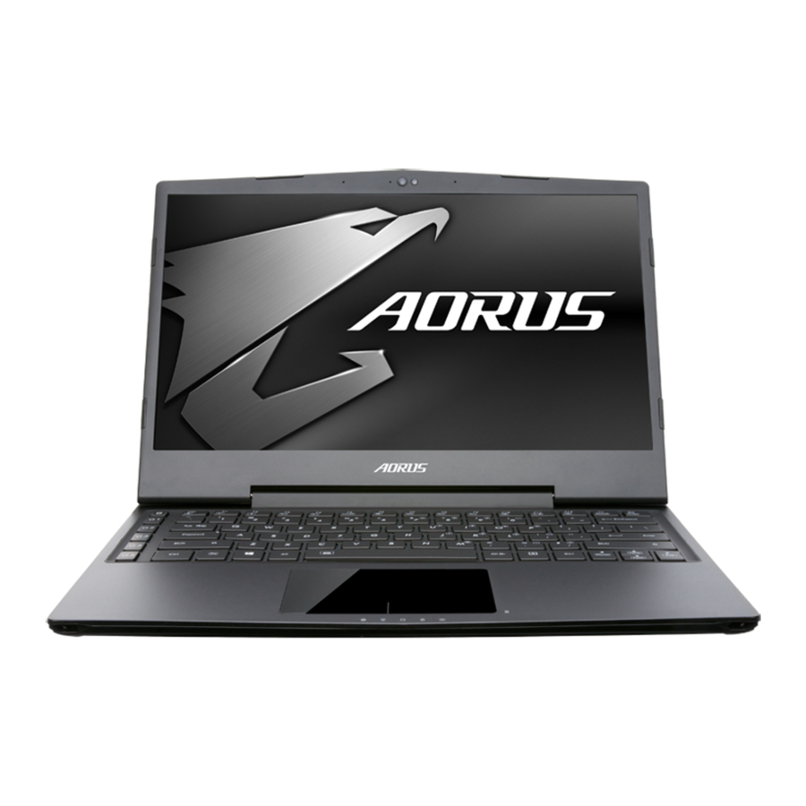 GIGABYTE X3 Plus r7 - Portable Laptop Manual