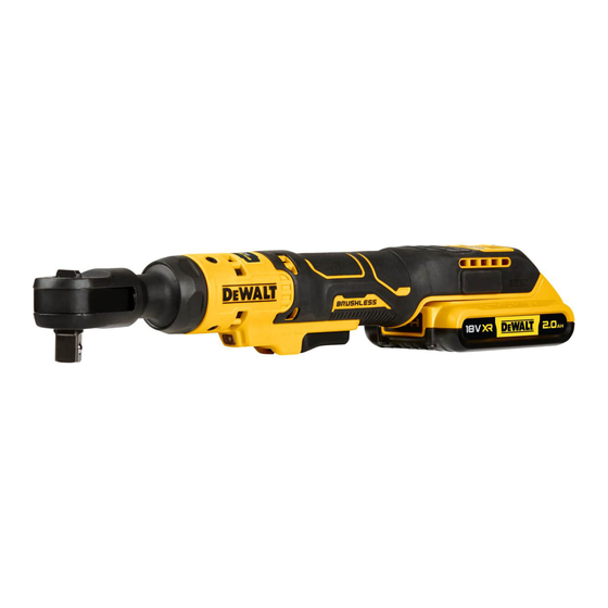 DeWalt DCF512 Instructions Manual