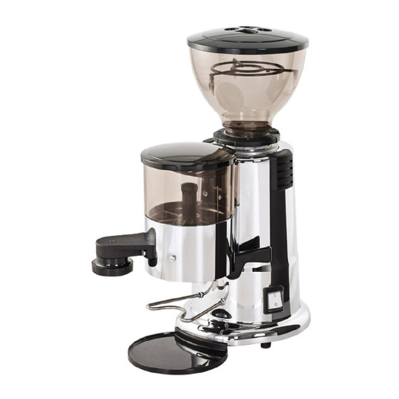 MACAP M7 Series Commercial Coffee Grinder Manuals