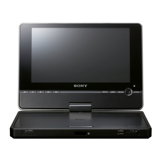 Sony DVP-FX850 Manuals