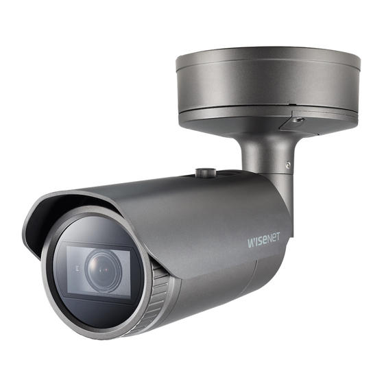 Wisenet XNO-9082R Quick Manual