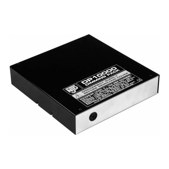 NJD Electronics NJ250 DP10000 Manuals