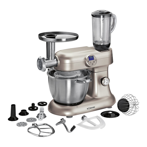 BOMANN Cook & Mix KM 379 CB Instruction Manual