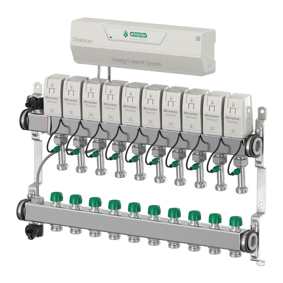 Simplex Secos Installation Instructions Operating Instructions