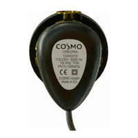 Cosmo CPBA Installation And Operating Instructions Manual