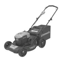 GreenWorks LMF319 Operator's Manual